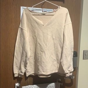 Tan sweater